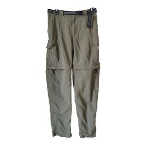 🌲 Magellan Outdoors Convertible Cargo Pants | Green | Size Medium